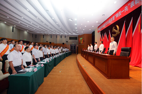 集团公司党委隆重召开庆祝建党95周年暨“...