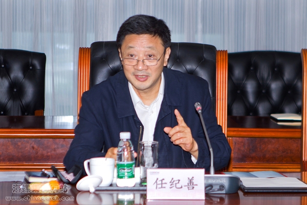 高登榜董事长会见上海铁路局党委书记任纪善