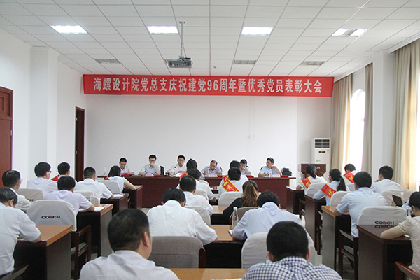 海螺设计院党总支召开庆祝建党96周年暨优...